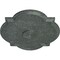 Ekena Millwork Waltz Ceiling Medallion (Canopies up to 5 1/4"), 24"W x 20 1/2"H x 1 1/8"P, Athenian Green Crackle CM24WAAGC - alternate 4